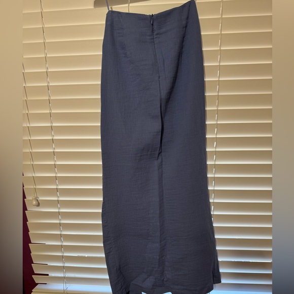 ZARA - WOMEN’S TEXTURED KNOTTED MIDI SKIRT - SIZE XS - Picture 9 of 16